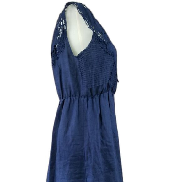 J Crew Mid Length Lace Detail Sleeveless Dress - Picture 4 of 8